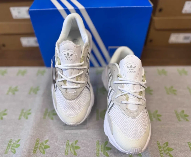 ‼️Акція / Останній 43/44/45 Розмір‼️Кроссовки Мужские Adidas Ozweego White/Чоловічі Кросівки Адідас Озвіго/Кроссовки адидас Озвиго — фото 2
