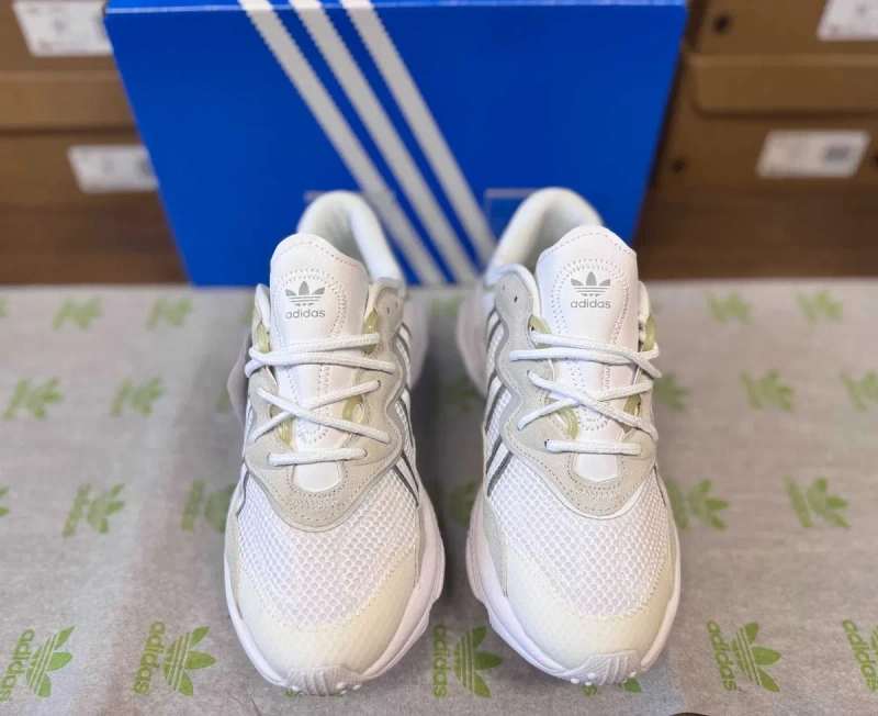 ‼️Акція / Останній 43/44/45 Розмір‼️Кроссовки Мужские Adidas Ozweego White/Чоловічі Кросівки Адідас Озвіго/Кроссовки адидас Озвиго — фото 5