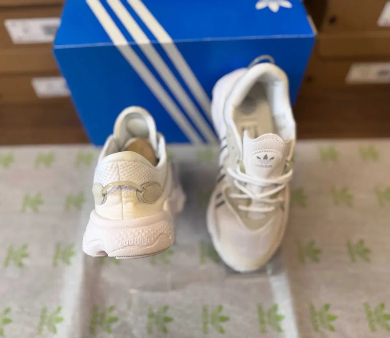 ‼️Акція / Останній 43/44/45 Розмір‼️Кроссовки Мужские Adidas Ozweego White/Чоловічі Кросівки Адідас Озвіго/Кроссовки адидас Озвиго — фото 6