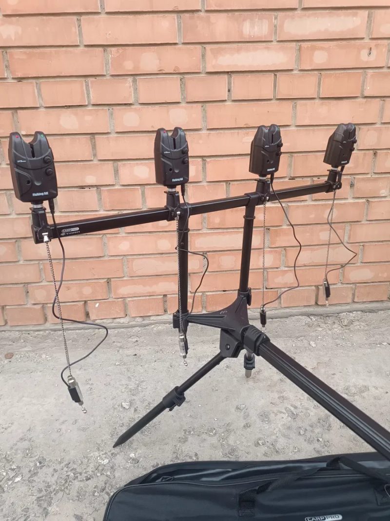 Акція.Род под Carp Pro +  4 сигналізатори + 4 свінгера  + рогачі і чехол — фото 3
