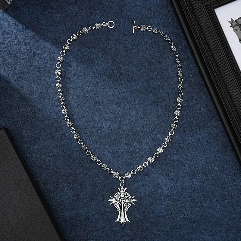 ‼️Акція‼️ Срібна підвіска Chrome Hearts | Кулон на шию Хром Хартс — фото 3