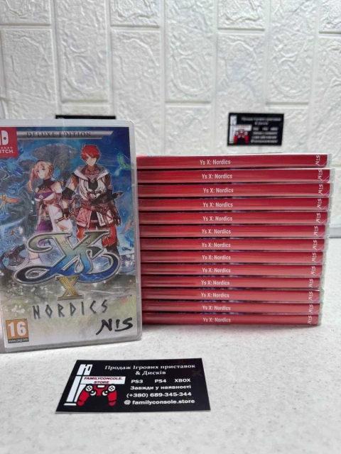 АКЦІЯ. Ys X: Nordics Deluxe Edition | NEW | Nintendo Switch