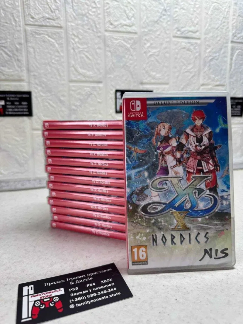 АКЦІЯ. Ys X: Nordics Deluxe Edition | NEW | Nintendo Switch — фото 3