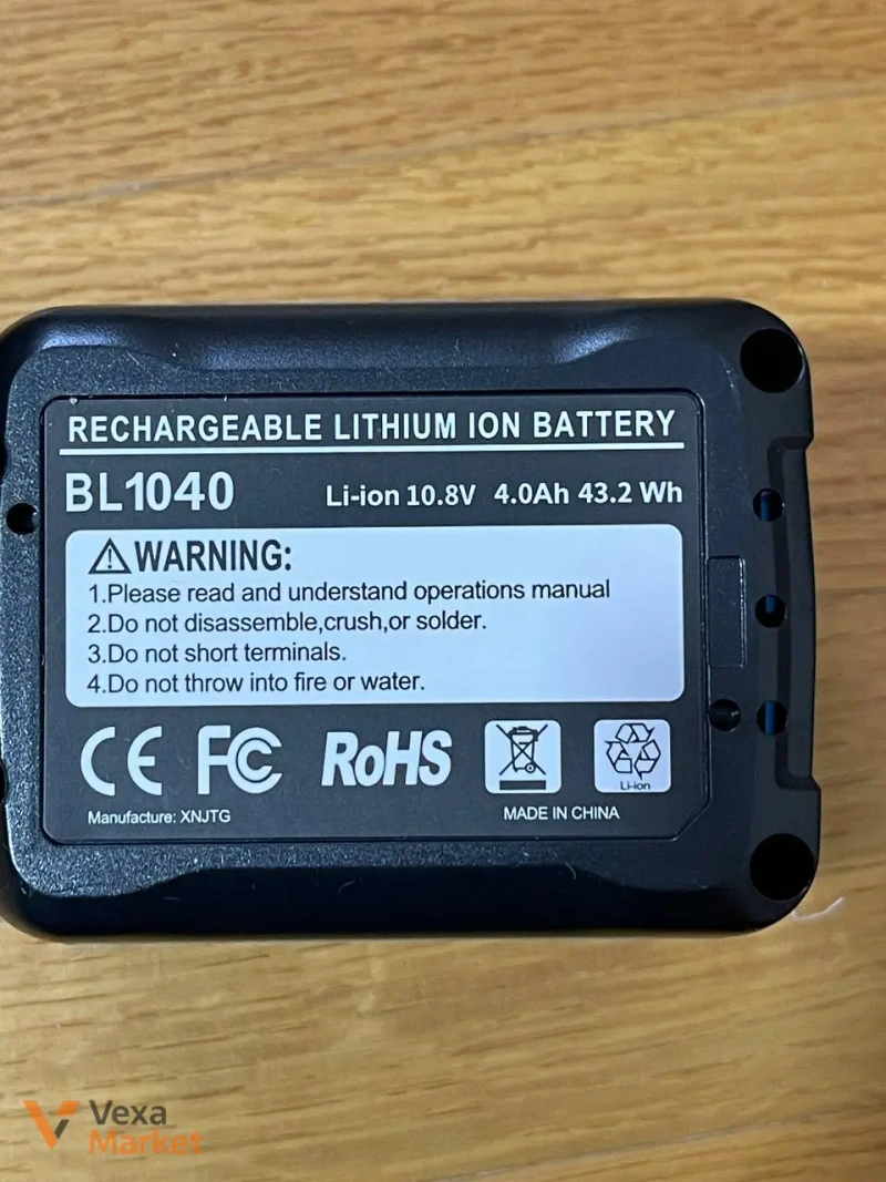 Акумулятор BL1040 10.8V 4Ah з зарядним пристроєм — фото 8