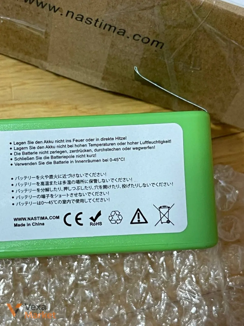 Акумулятор NASTIMA для Roomba 14.8V 5000mAh — фото 3