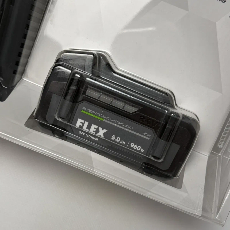 Акумулятор та Зарядний пристрій Flex 5Ah 24V FX0121 FX0411-1C Зарядка з США — фото 2