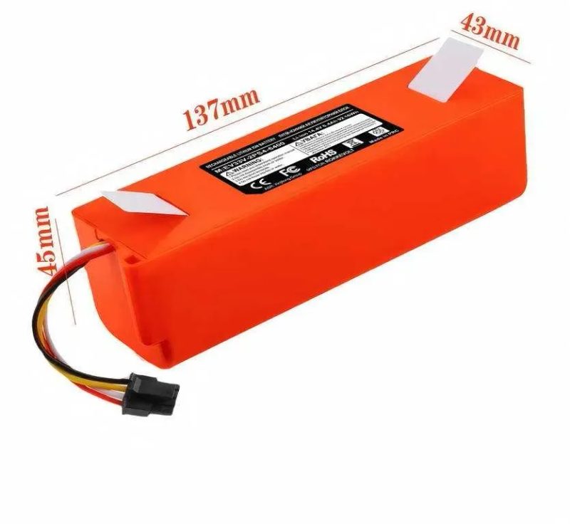 Акумулятор Xiaomi Roborock S50 S51 S55 S5 S6 S7 S8 Q7 Q8 E5 6400 mAh — фото 3