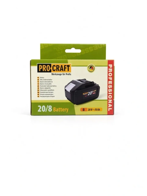 Акумуляторна батарея Procraft Battery20/8 (20В, 8Аг)