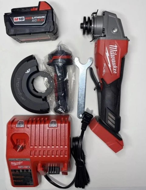 Акумуляторна безщіткова болгарка 125mm Milwaukee 2880-20 M18 FUEL із США