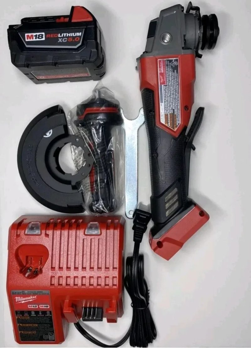 Акумуляторна безщіткова болгарка 125mm Milwaukee 2880-20 M18 FUEL із США — фото 2