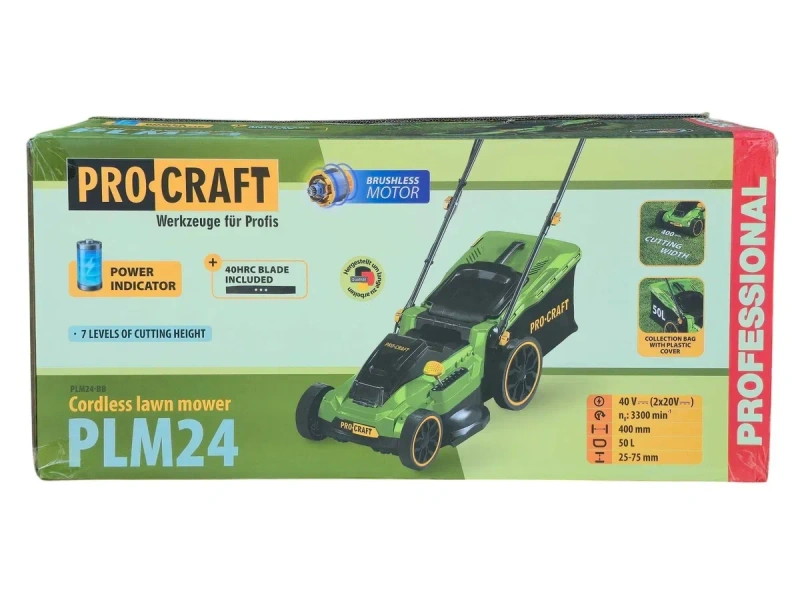 Акумуляторна газонокосарка Procraft PLM24 (без АКБ) — фото 8