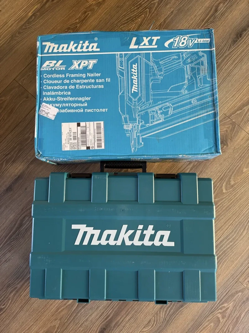 Акумуляторний каркасний нейлер,цвяхозабивач Makita XNB03(DBN901) 18v — фото 8