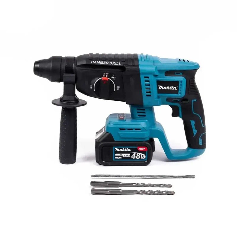 Акумуляторний набір 6в1 Makita 48V Шуруповерт, Гайковерт Секатор Перфоратор Міні-пила Болгарка — фото 7