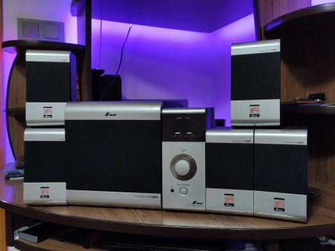 Акустична система 5.1 NOD SR-290 Hi-fi домашній кінотеатр аудіо колонки мультимедіа сабуфер саб
