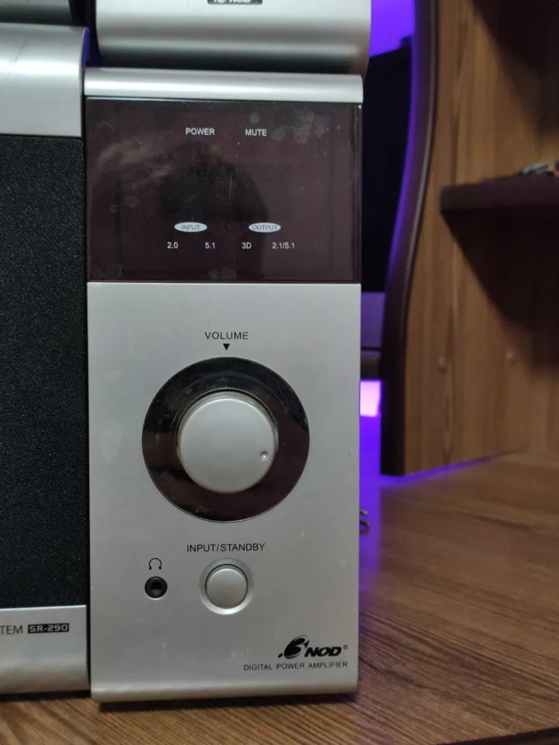 Акустична система 5.1 NOD SR-290  Hi-fi домашній кінотеатр аудіо колонки мультимедіа сабуфер саб — фото 4