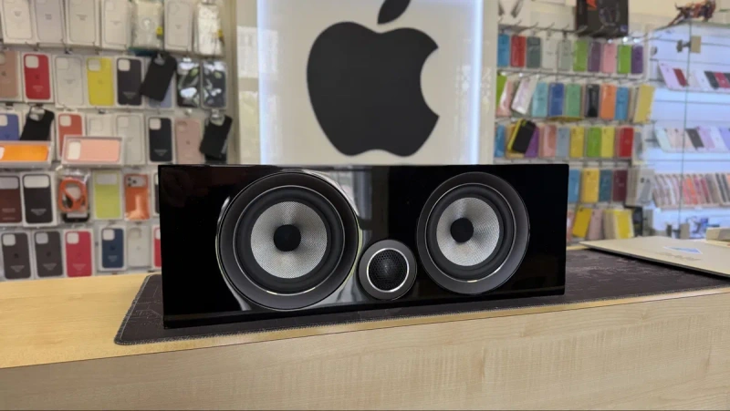 Акустична система Центральний канал Bowers & Wilkins HTM72 S2 Anniversary Edition Gloss black — фото 3