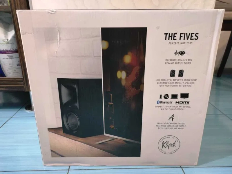Акустика Klipsch The Fives Matte Black — фото 2