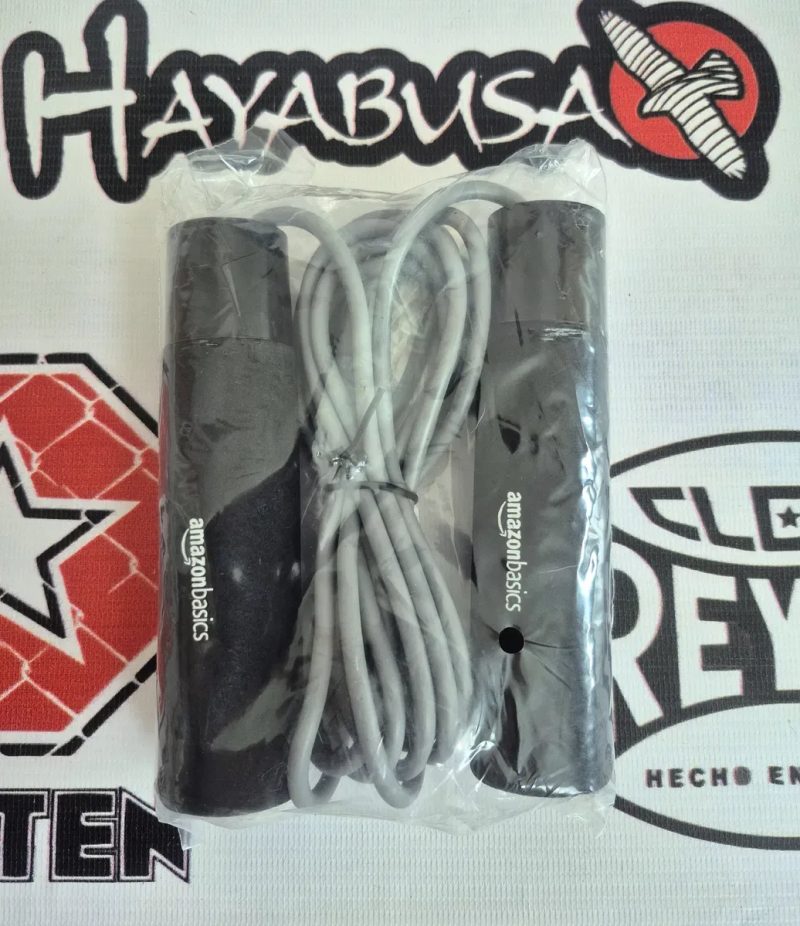AmazonBasics  скакалка з грузиками на підшипниках Оригінал  2,74м  грузики виймаються — фото 7