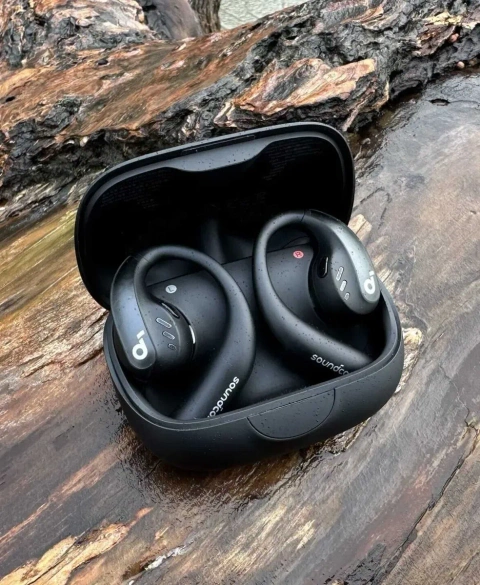Anker AeroFit Pro Black | Open-Ear Bluetooth навушники | Хороший стан | Оригінал