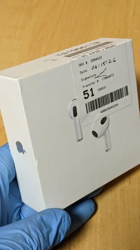 Apple AirPods MME73AM/A White