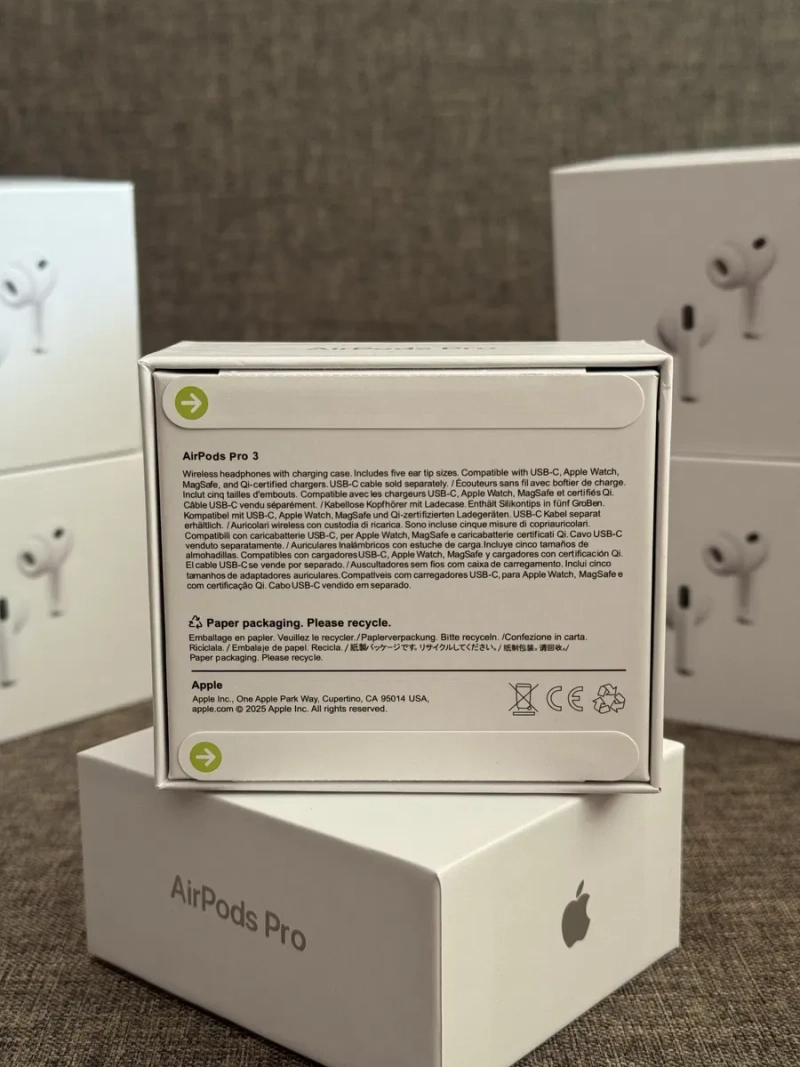 Apple Airpods Pro 3 Навушники з активним шумоподавленням — фото 7