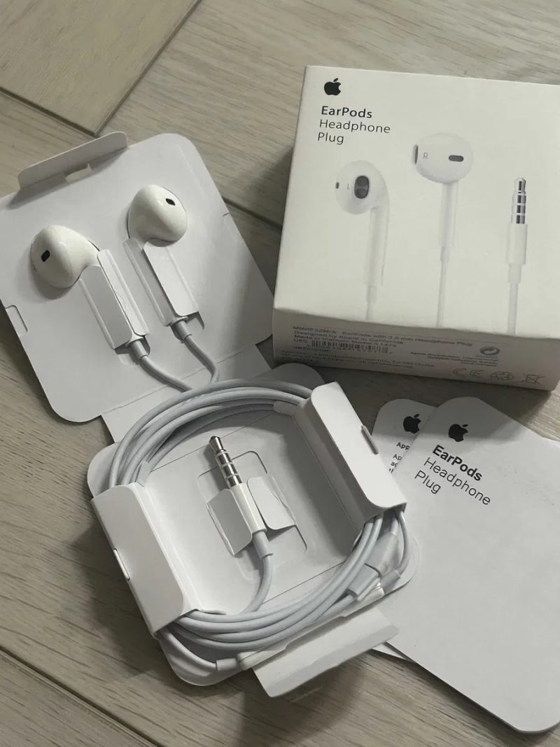 Apple Earpods 3.5mm навушники провідні для айфона iphone з мікрофоном — фото 6