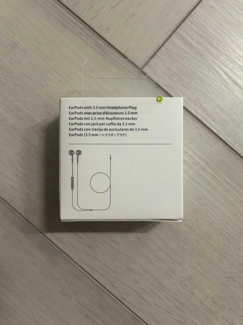 Apple Earpods 3.5mm навушники провідні для айфона iphone з мікрофоном — фото 7