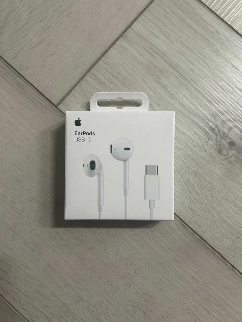 Apple Earpods USB-C навушники провідні з мікрофоном для айфона iphone — фото 2