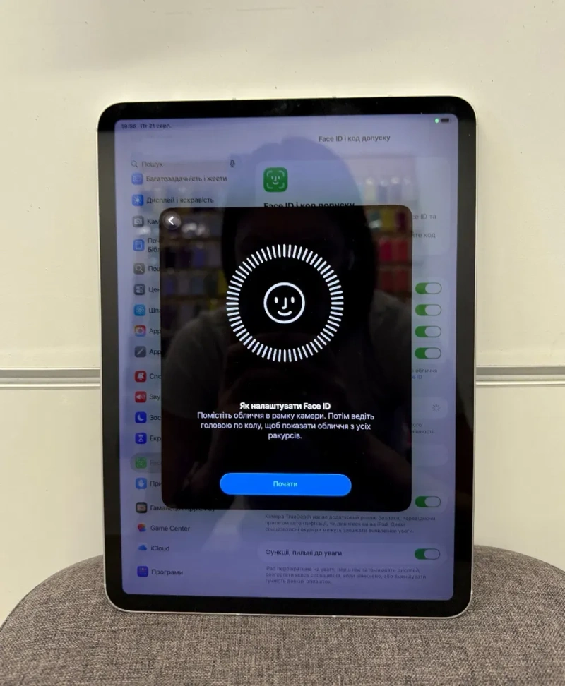 Apple ipad Pro 11 3gen M1 128gb Wi Fi +5G LTE Батарея 97% 2021року Silver — фото 3