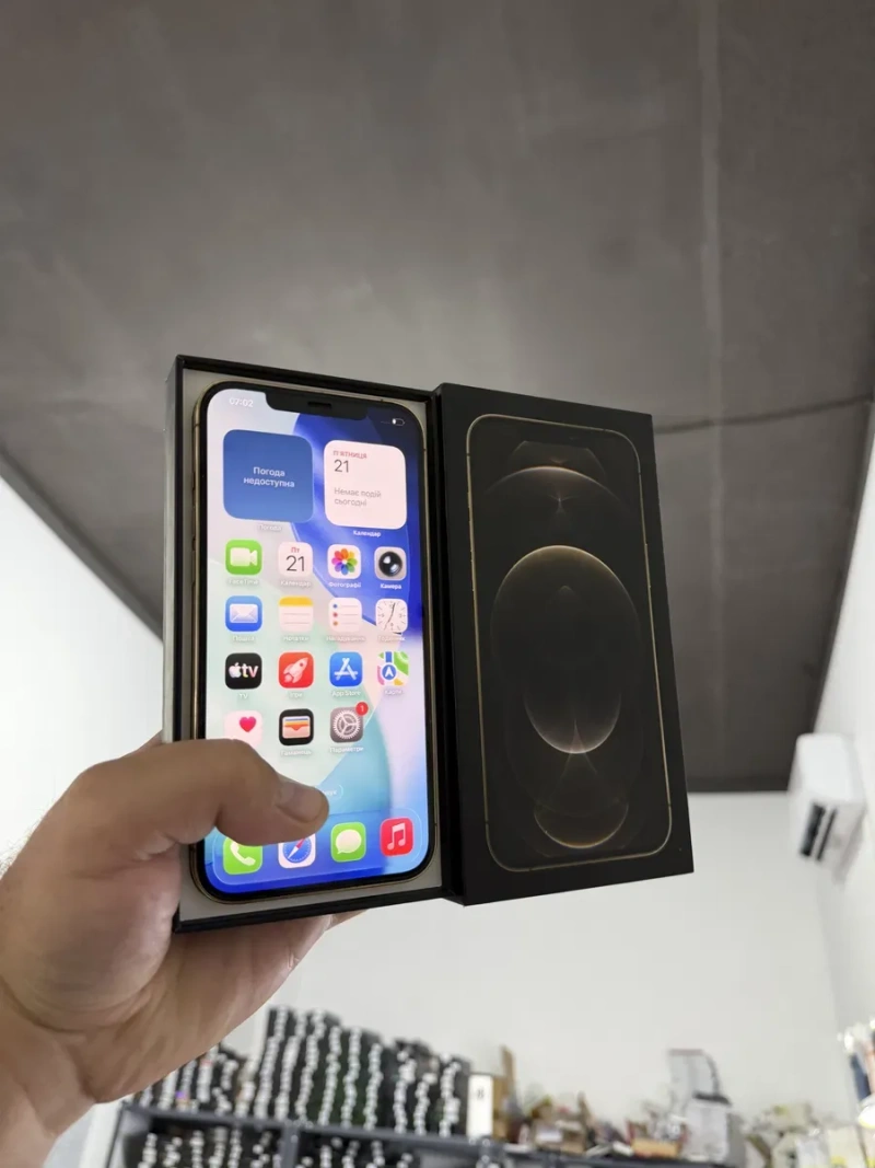 Apple Iphone 12 Pro Max 256 gb Neverlock 100% айфон Про Макс з коробкою — фото 2