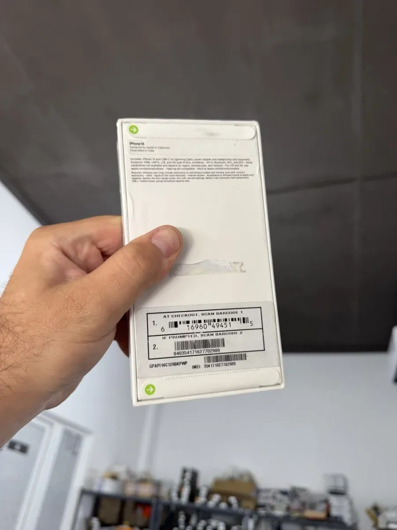 Apple Iphone 14 128 gb НОВИЙ ,запакований айфон фіз сім — фото 6