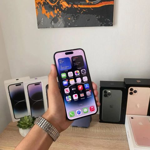 Apple iPhone 14 Pro Max Black Space 256GB - 100% АКБ (новий акумулятор)