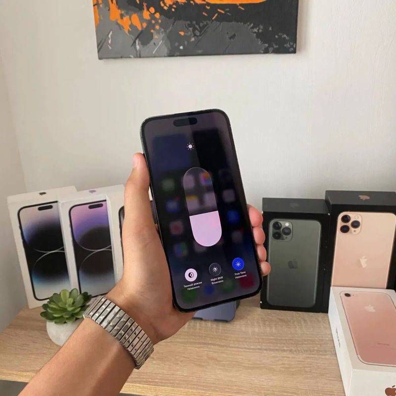 Apple iPhone 14 Pro Max Black Space 256GB - 100% АКБ (новий акумулятор) — фото 2