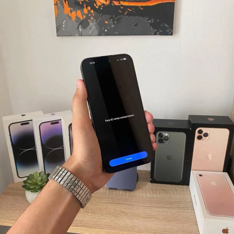 Apple iPhone 14 Pro Max Black Space 256GB - 100% АКБ (новий акумулятор) — фото 3