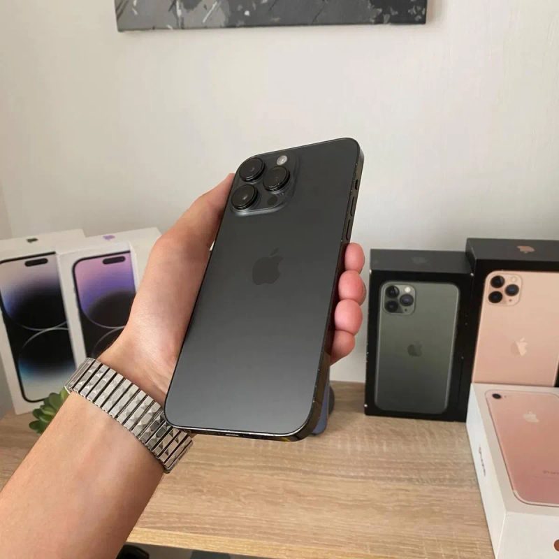 Apple iPhone 14 Pro Max Black Space 256GB - 100% АКБ (новий акумулятор) — фото 5