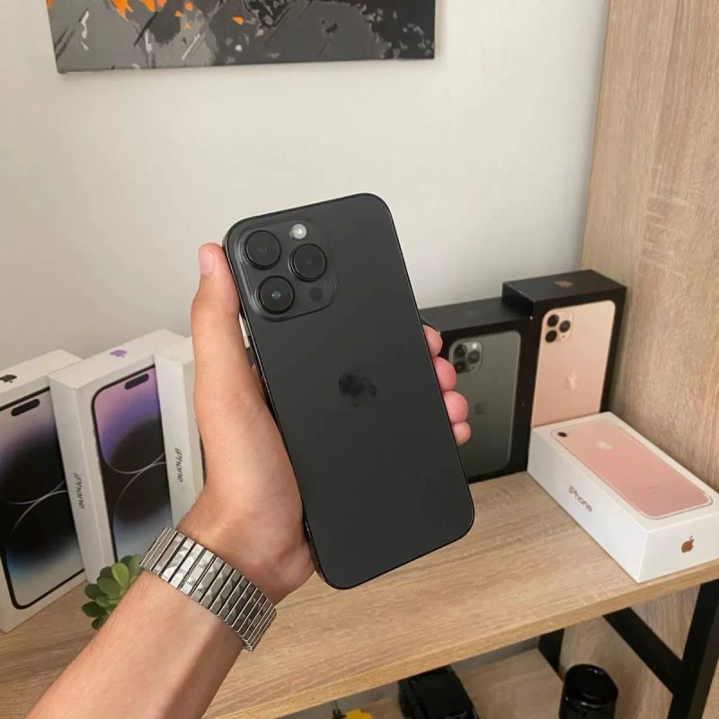 Apple iPhone 14 Pro Max Black Space 256GB - 100% АКБ (новий акумулятор) — фото 6