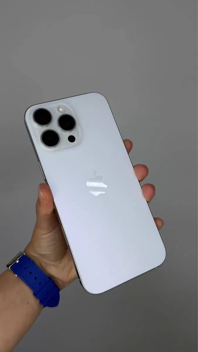 Apple iPhone 16 Pro Max 256GB White Titanium 93% Neverlock — фото 2