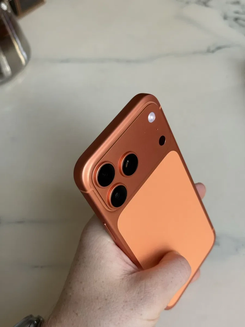 Apple IPhone 17 Pro Max 512gb Cosmic Orange Ідеал 4 цикли фізична сім карта — фото 5