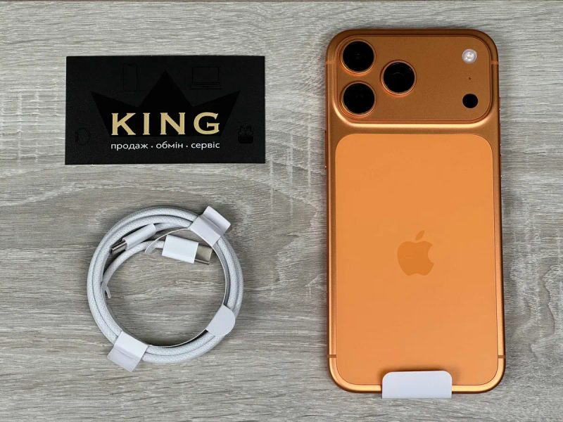 Apple iPhone 17 Pro Max - 512GB - Cosmic Orange Neverlock НОВИЙ OPENBOX №479 — фото 3