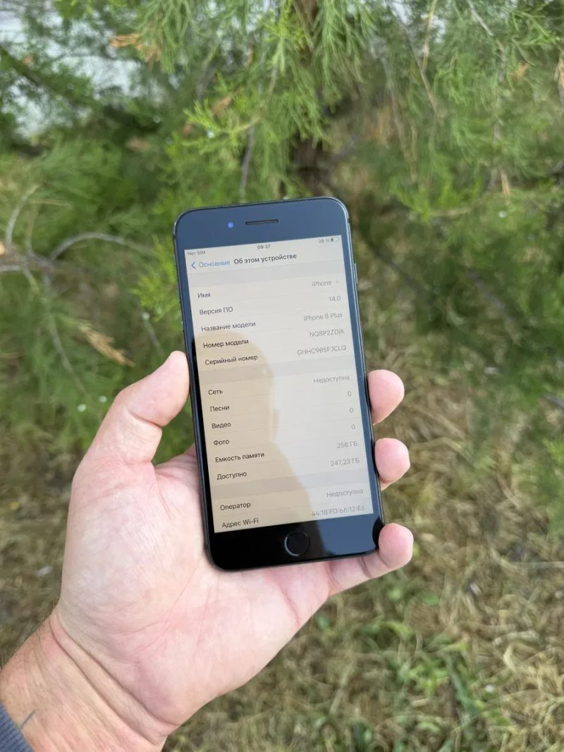 Apple iPhone 8 Plus на 256 GB у кольорі Black, стан гарний — фото 7