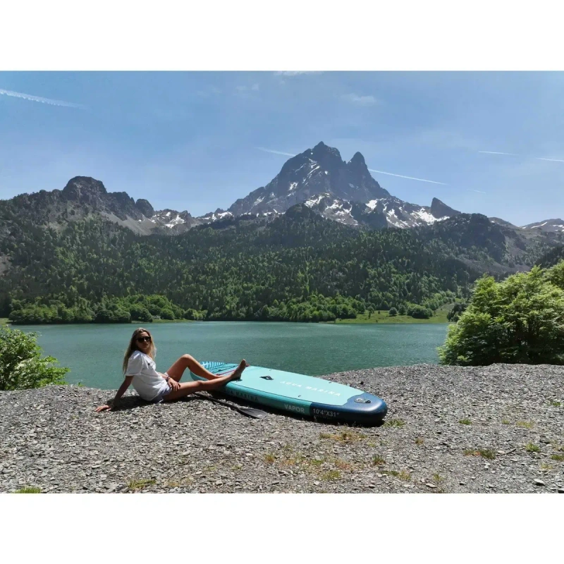 Aqua Marina Vapor Aqua Splash 315x79x15 Борд Дошка SUP САП доска Board SUP дошка 2 шари слоя доска надувна Stand Up Paddle board борд SUB SAP надувная — фото 4