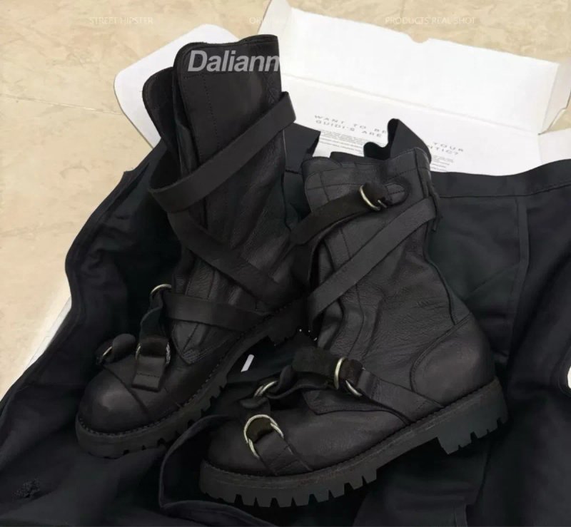 Архивные боты йоджи ямамото Yohji Yamamoto POUR HOMME Military Boots — фото 2