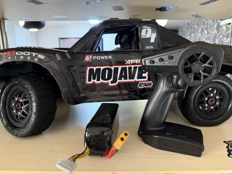 Arrma mojave 6s exb  1/7 rc car модель радиоуправляемая — фото 8