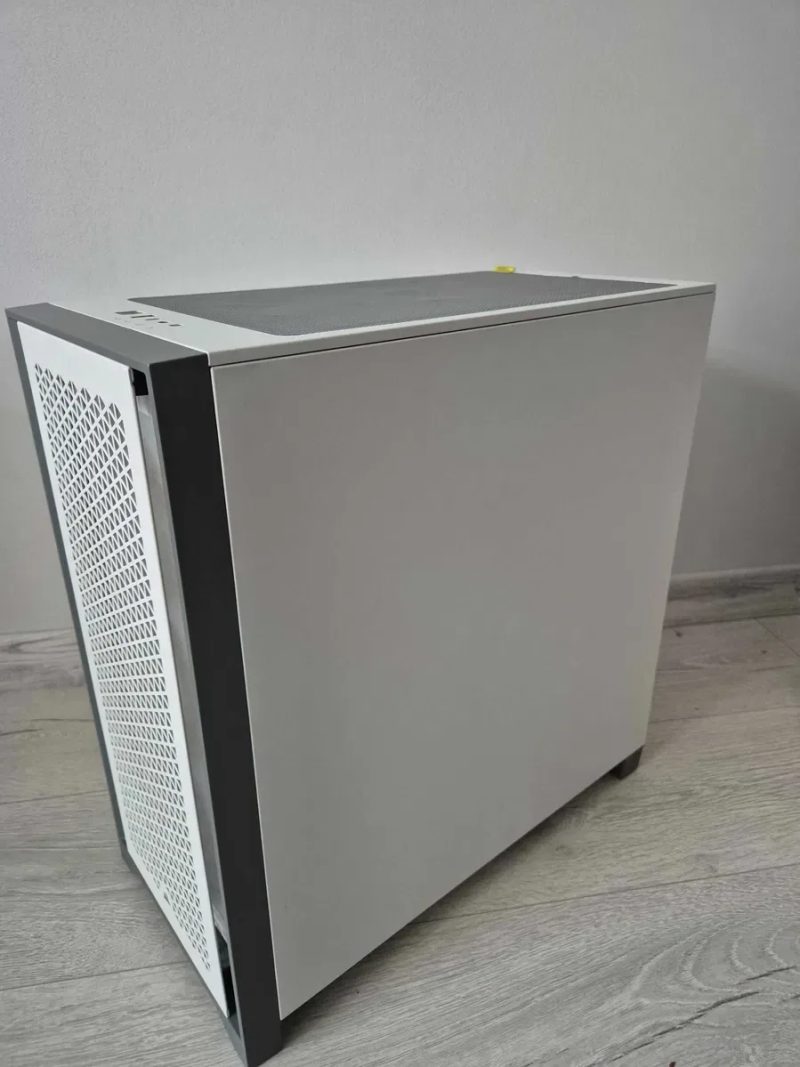 ATX корпус Corsair 4000D AIRFLOW Tempered Glass White — фото 3