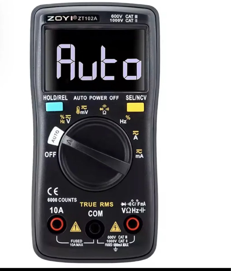 Автоматичний мультиметр ZOYI ZT102A — фото 3