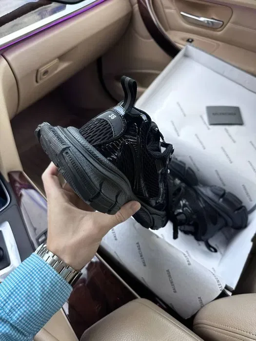 Balenciaga 3XL Black трендові жіночі кросівки баленсіага на платформі — фото 6