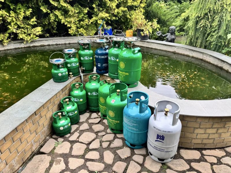 Балон 5л,8л,12л,15л газовий з плита, конфорка Sigma є Rudyy обігрівач sb600, ng309,sb650/640 горелка Orgaz, Nurgaz комплект для  їжі редуктор шланг — фото 2