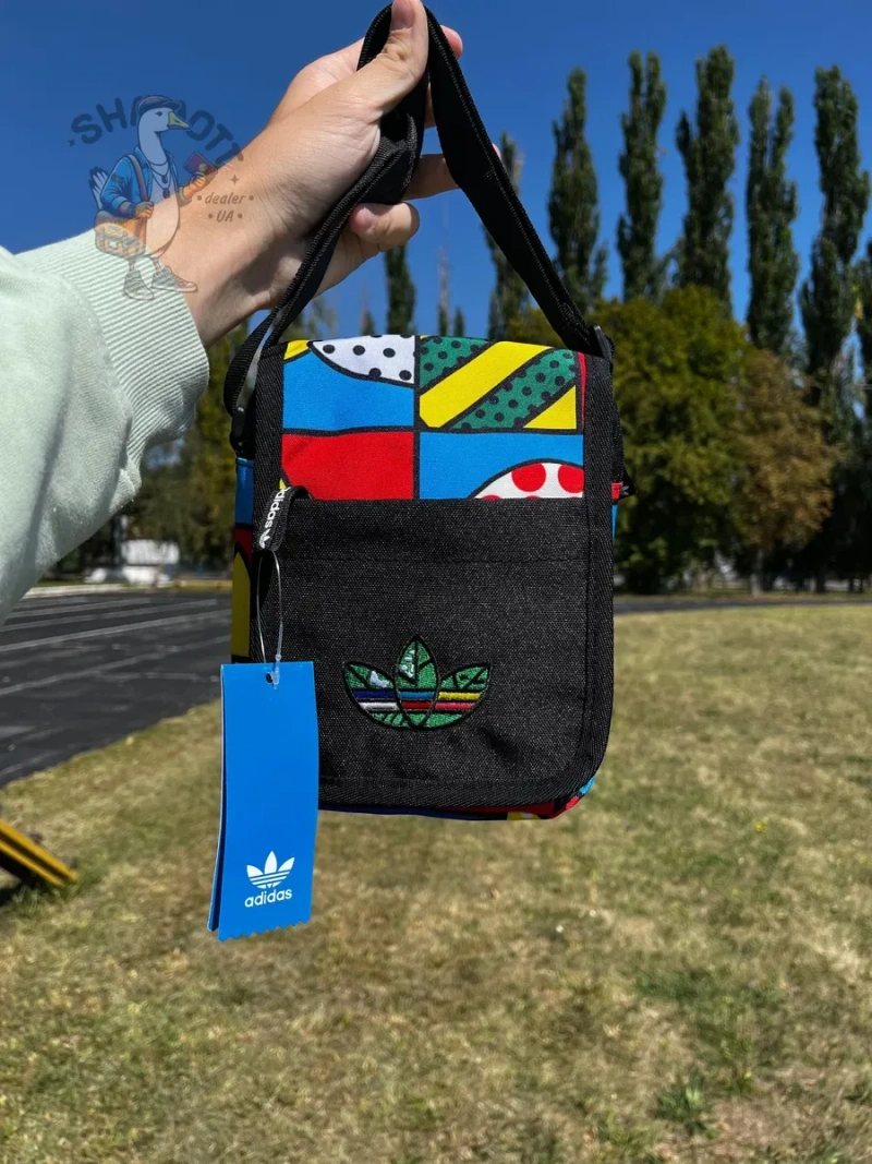 Бананка АДІДАС | сумка через плече ADIDAS |  месенджер АДИДАС — фото 3