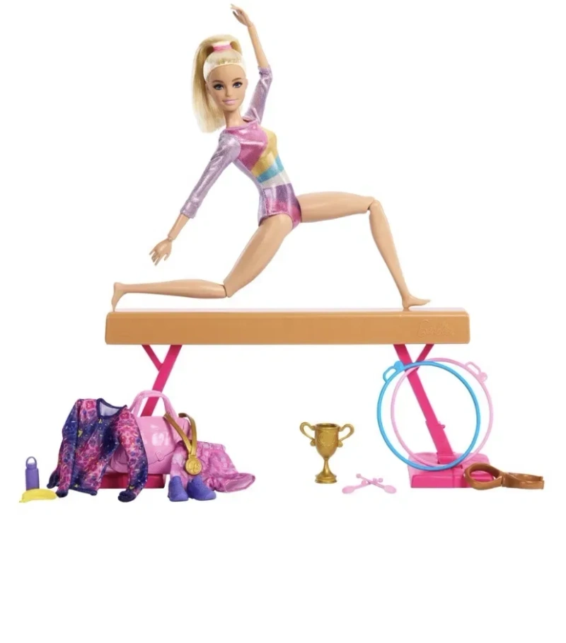 Барбі Гімнастка Barbie тренування з гімнастики you can gym гімнастика — фото 2