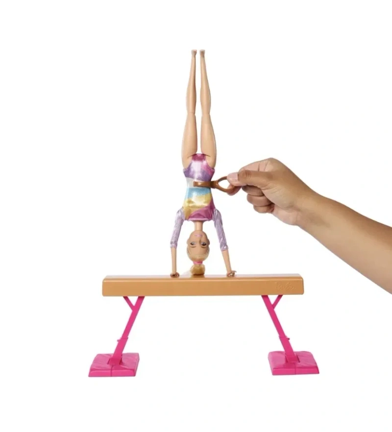 Барбі Гімнастка Barbie тренування з гімнастики you can gym гімнастика — фото 7
